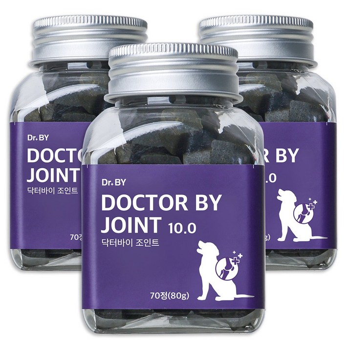 닥터바이 조인트 강아지 관절 영양제 슬개골 노견 도움 보조제