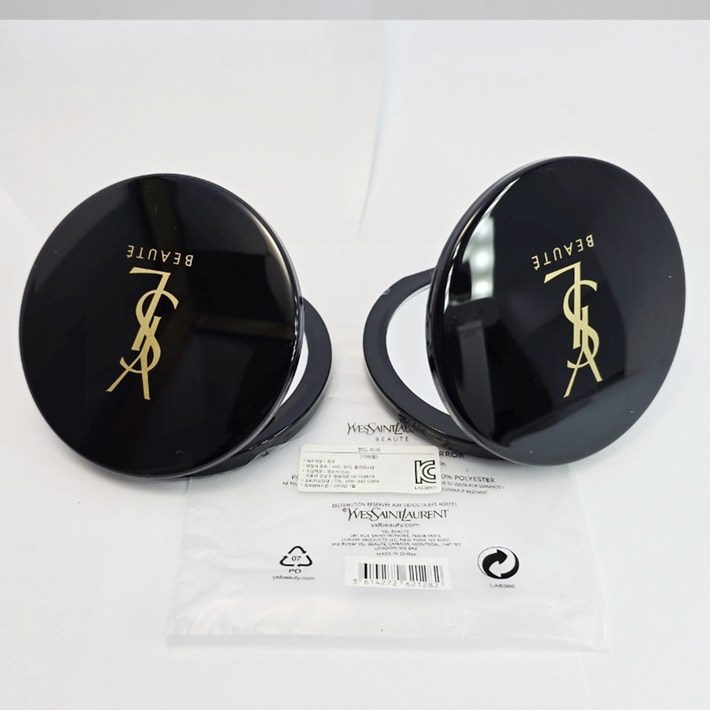 크림앤예쁜손거울 공주디올핑크 콤팩트형 양면 거울