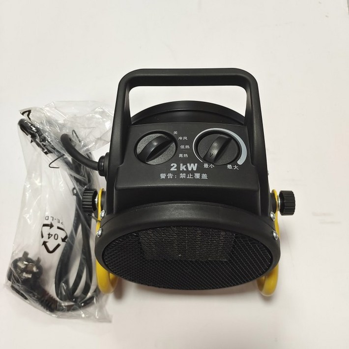 30평 220V 산업용 대형 작업장 온풍기 PTC세라믹2000W원격제어 히터 가정용