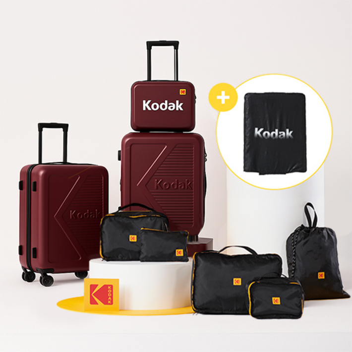 코닥 고잉 캐리어 3종 풀세트 26인치20인치미니캐리어26인치 커버베이직 파우치 5종