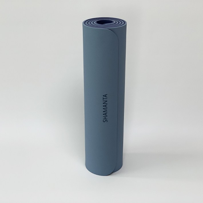 샤만타 요가매트 TPE 두꺼운 안미끄러지는 냄새없는 홈트매트 필라테스매트 운동매트