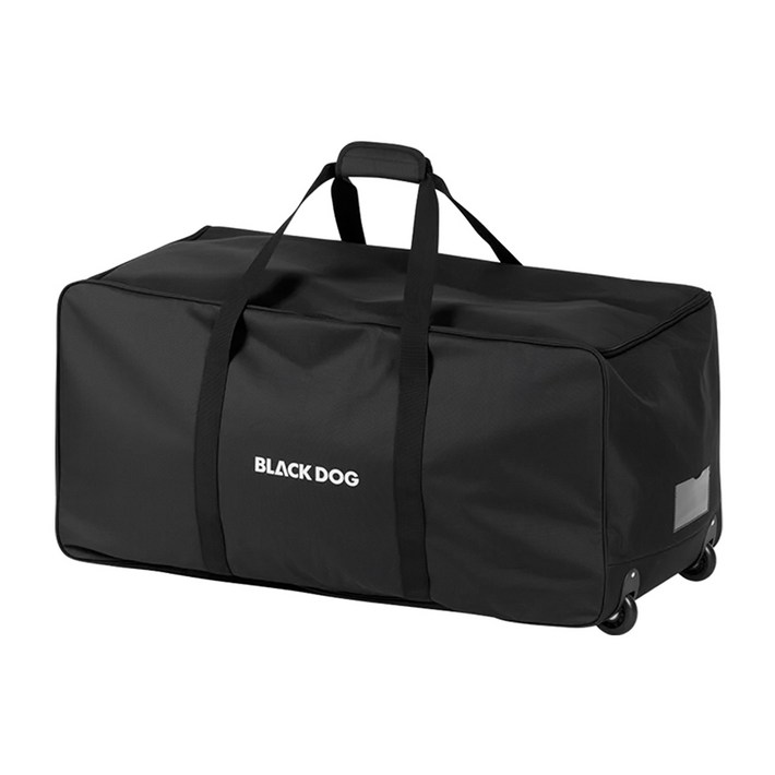 BLACKDOG 블랙독  바퀴형 캠핑 수납가방 123L 대용량 차박 야외 장비보관 캐리어백 CBD2550XB019