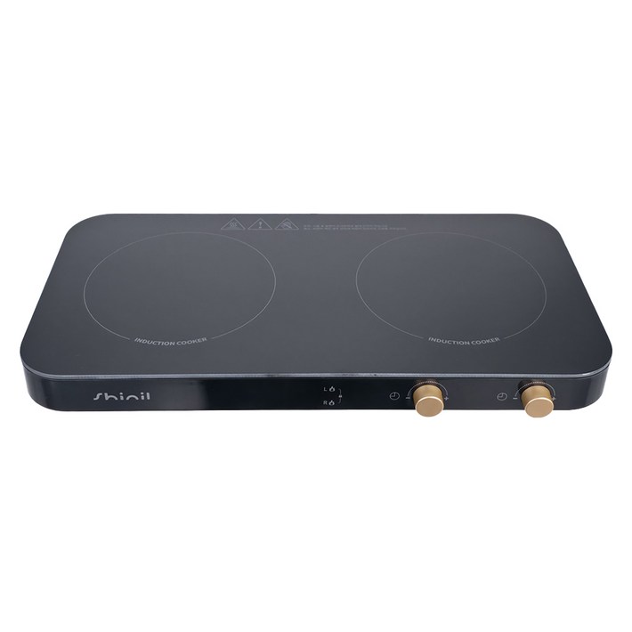 신일 2구 인덕션 IH 세라믹글라스 블랙 SHLDB228BK 전기레인지, 일반형, SHLDB228BK