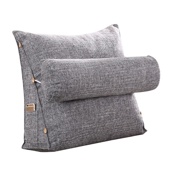 그리에티 삼각 등받이 허리 쿠션