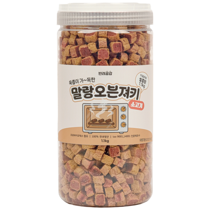반려공감 강아지 간식 말랑 오븐져키