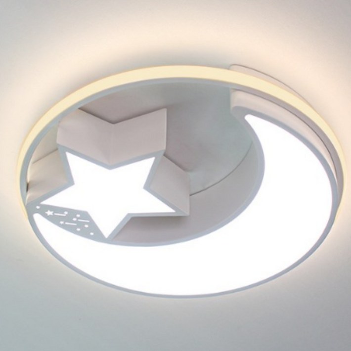 예스케이라이팅 LED방등 투스타 문스타 아이방등 키즈조명 키즈카페