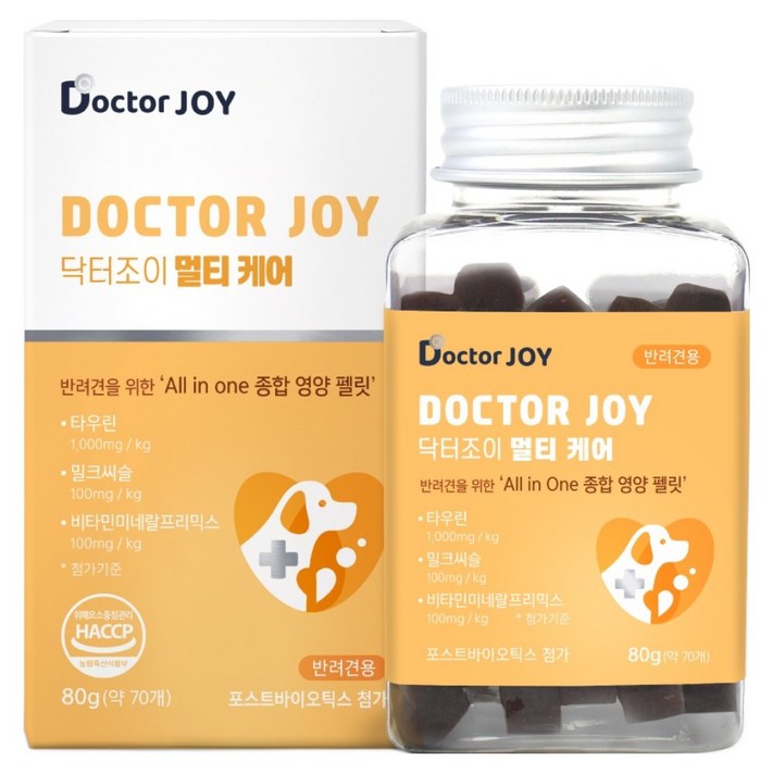 닥터조이 강아지 케어 영양제
