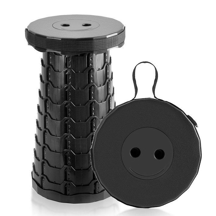 코멧 아웃도어 휴대용 높이조절 캠핑 스툴