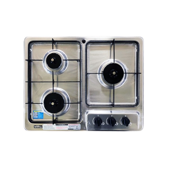 Haatz 쿡탑 빌트인 가스레인지 3구, GC3605SDBH, LNG