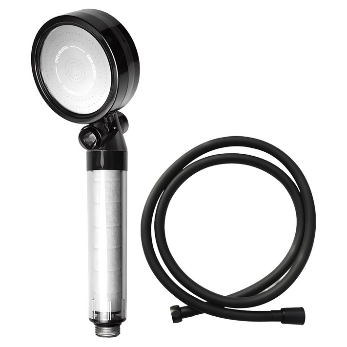 대림바스 디클린 온오프 샤워기  튜브형 샤워줄, 1개, 블랙