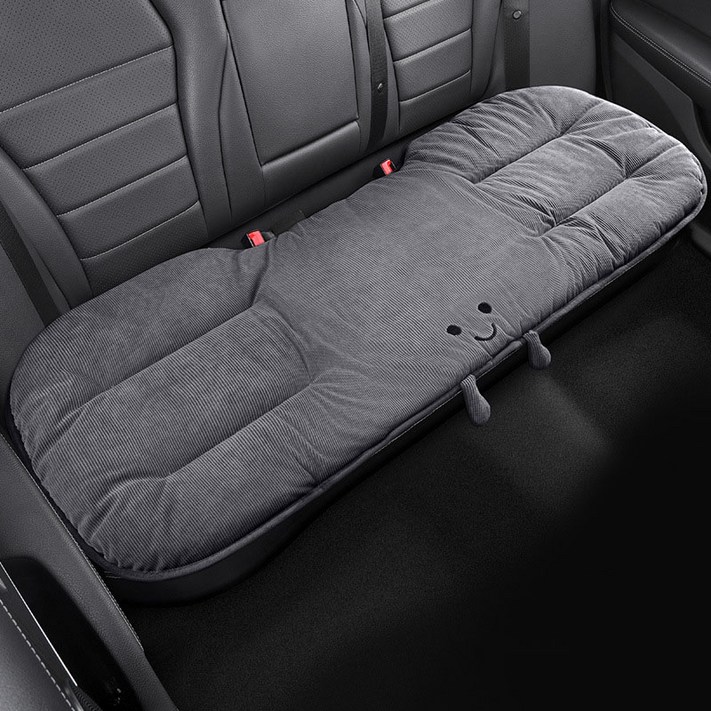 Ez2mk 코듀로이 러블리 차량용 카시트 쿠션 뒷좌석 방석 MS1710