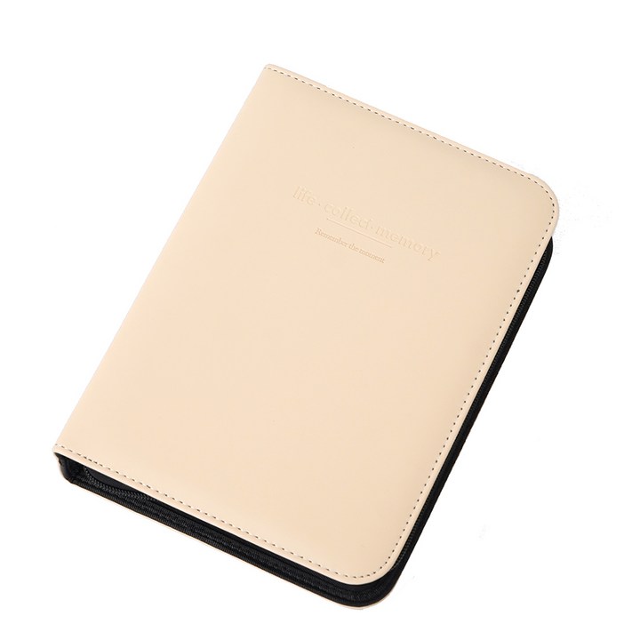 문구백서 카드 앨범, 샌드베이지, 400매, 1개