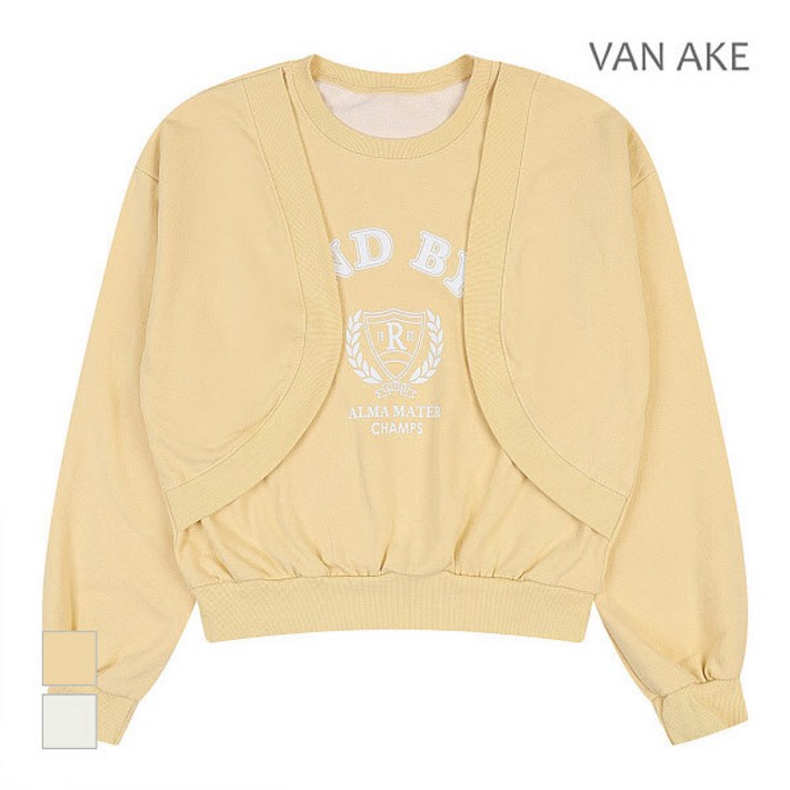 반에이크 볼레로 맨투맨 티셔츠VB2ZTSQ316Z