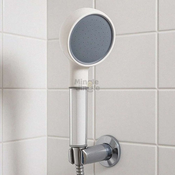 강력물줄기 수압조절 필터샤워기헤드 온오프절수효과