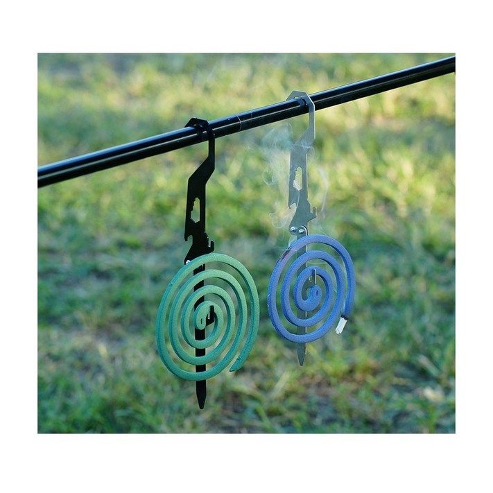 초소형 캠핑 다용도 모기향 거치대 걸이 스테인레스스틸