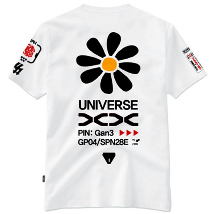 간쓰리 GP04SP 국내생산 디자이너 반팔티