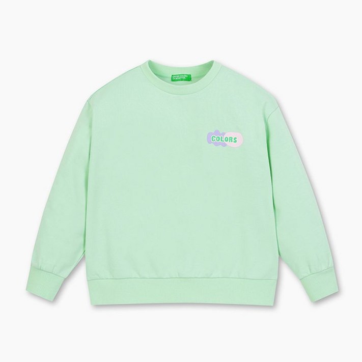 베네통 키즈 컬러스 맨투맨 QAMT09411MT