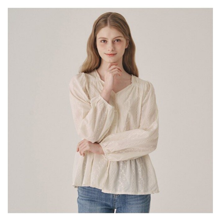 숲 레이스무드 블라우스 SB8LSE1