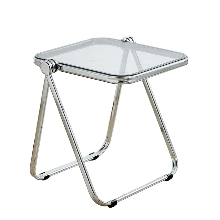 아크릴 투명 보조의자 사이드테이블 거실 인테리어 티테이블