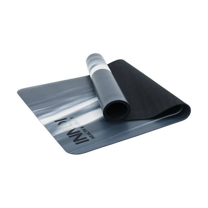 이노이 요가매트 천연고무 PU 논슬립 헬스 운동 스트레칭 안밀리는 필라테스 홈트매트 5mm