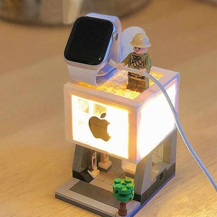 애플워치 충전거치대 애플워치거치대 갤럭시워치 충전독 거치대, 1개