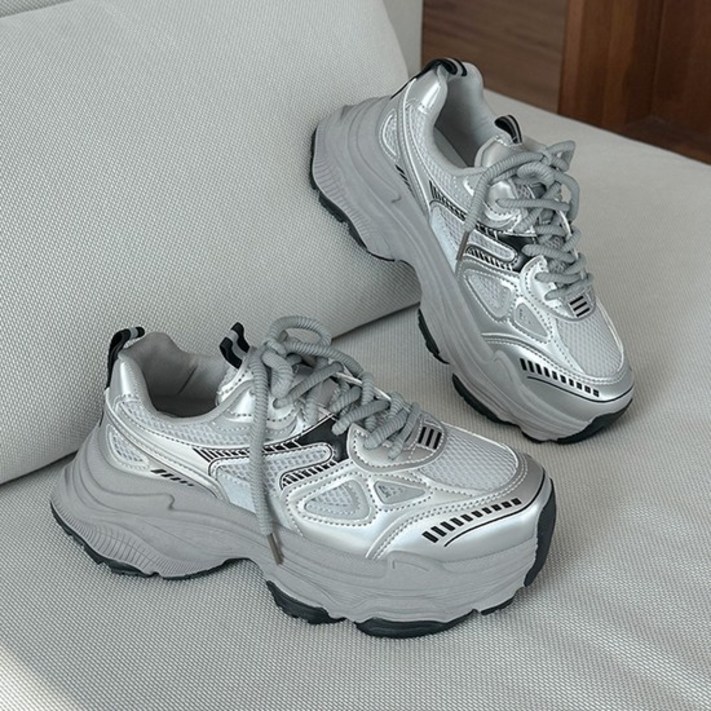 요즘유행하는 캐주얼 패션 운동화 어글리슈즈 6cm