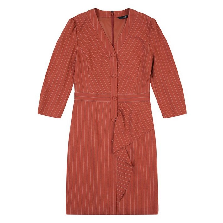 에꼴드파리 ST패턴 브이넥 원피스CB08WOA006Z