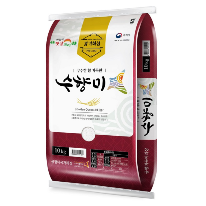 수향미 2024년 햅쌀 골든퀸 3호, 1개, 10kg, 상등급