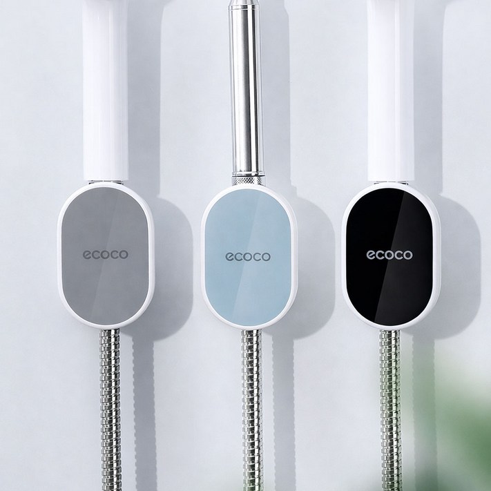 ECOCO 무타공 각도조절 샤워기 거치대