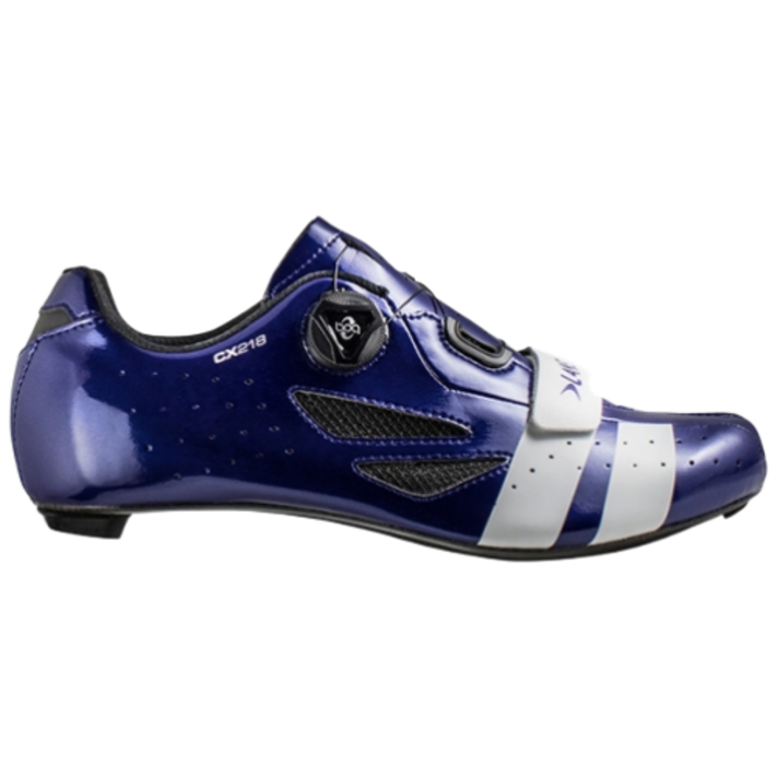 레이크 CX 218  카본 로드클릿슈즈, EU 40, 네이비