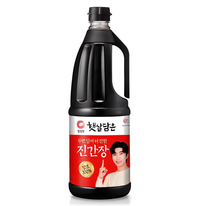 청정원 두번달여 더 진한 진간장, 1.7L, 1개 청정원 두번달여 더 진한 진간장, 1.7L, 1개