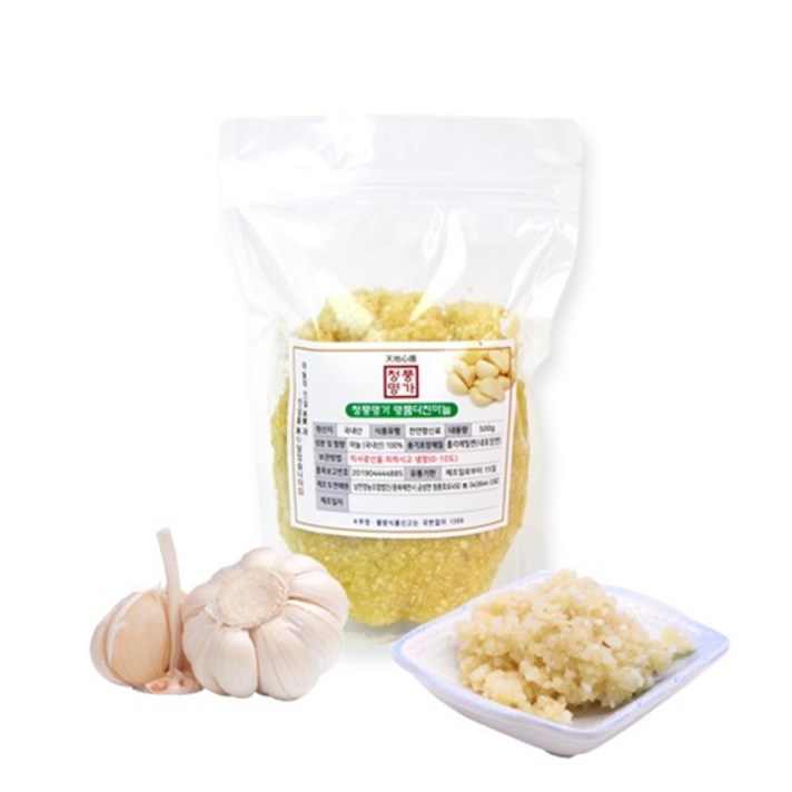 청풍명가 다진마늘, 1개, 500g
