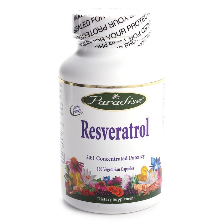 파라다이스허브즈 레스베라트롤 베지테리안 캡슐, 180개입, 1개