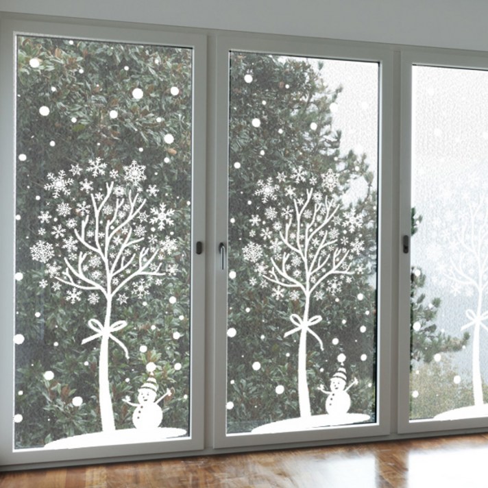 뽁순이 단열 뽁뽁이 눈꽃나무 2.2M 2개, 1개, 화이트