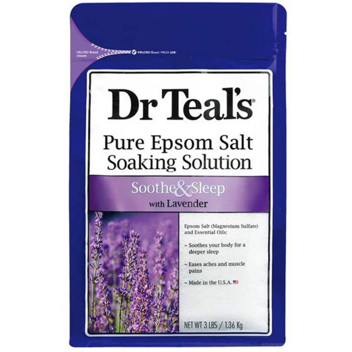 닥터틸즈 퓨어 엡섬 솔트 소킹 솔루션 바스솔트 꽃향, 1.36kg, 1개