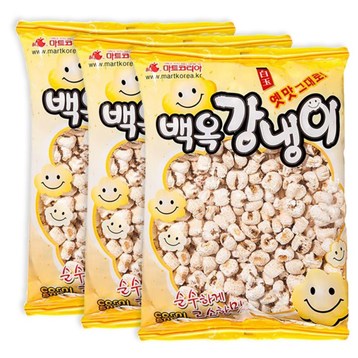 함박 백옥 강냉이, 200g, 3개