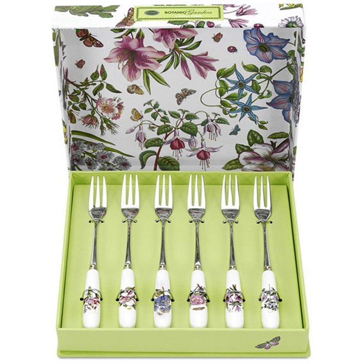 포트메리온 보타닉가든 티포크 기프트세트, 혼합색상, 6개