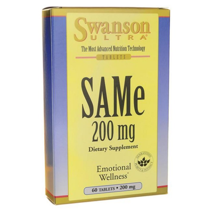 스완슨 울트라 SAMe 200mg 타블렛, 60개입, 1개