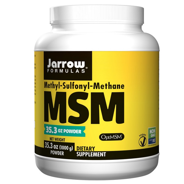 재로우 MSM 파우더 글루텐 프리 비건, 1kg, 1개