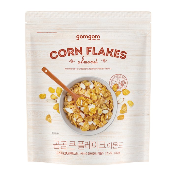 곰곰 콘 플레이크 아몬드, 1.2kg, 1개