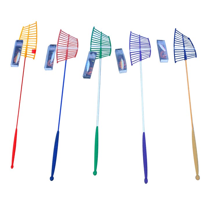 콤비 프리미엄 메탈 견지낚싯대 세트, 혼합 색상