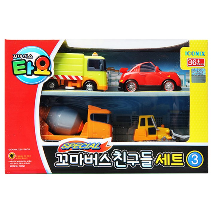 
                                                        타요 스페셜 꼬마버스 친구들 세트3, 혼합색상
                                                    