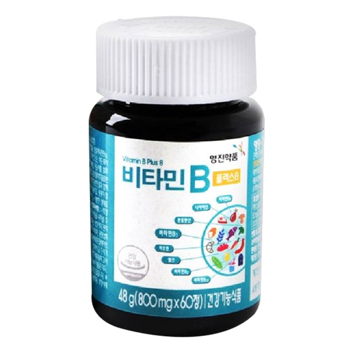 영진약품 비타민B 플러스8, 60정, 1개