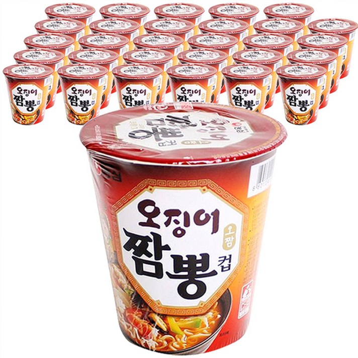 [OUTLET]오징어짬뽕컵 67g 30개입, 30개