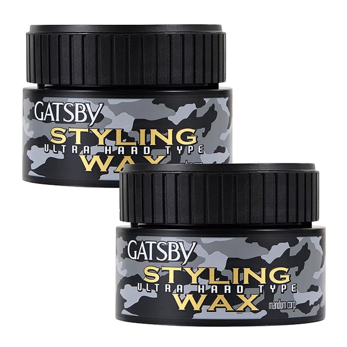 갸스비 스타일링 왁스 울트라 하드 80gX2개, 80g, 2개