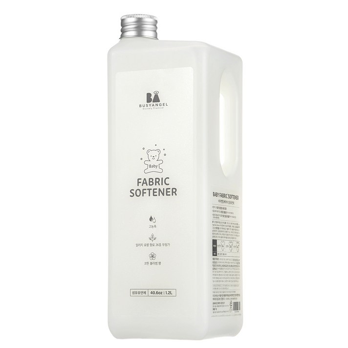 비지엔젤 초고농축 유아섬유유연제 코튼블라썸, 1.2L, 1개