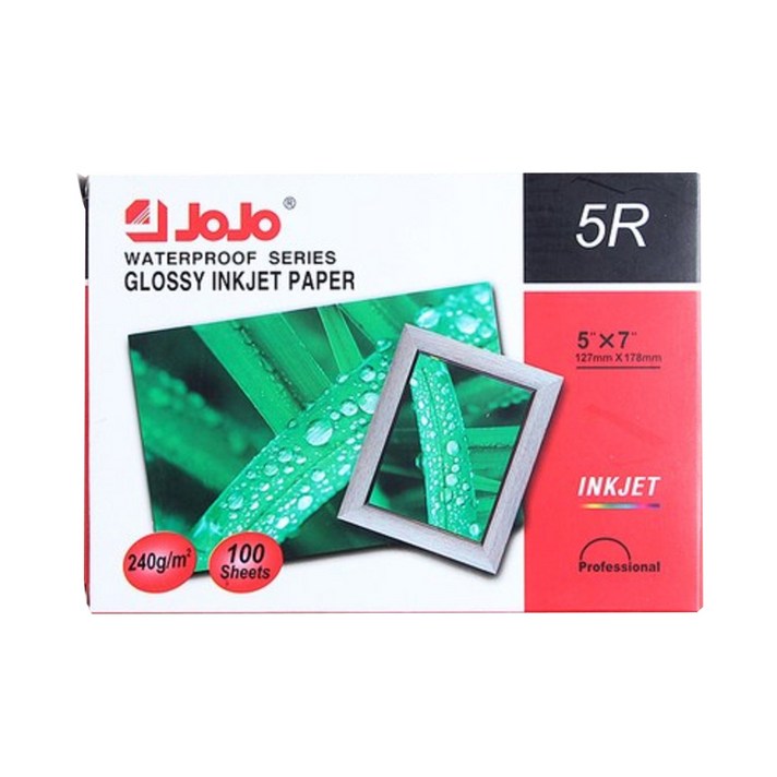 
                                                        5X7 광택 잉크젯 인화지 100매/사진출력 포토용지, 1개
                                                    