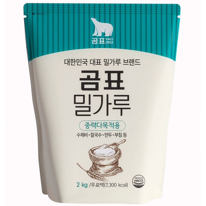 곰표 밀가루, 2kg, 1개