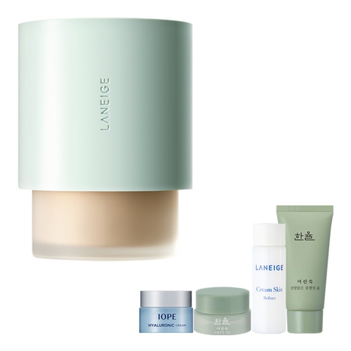 라네즈 네오 파운데이션 매트 30ml + 기초 4종 세트, 21N1 베이지, 1세트