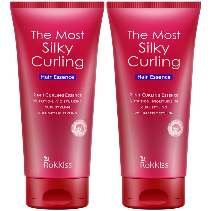 록키스 더 모스트 실키 컬링 헤어에센스, 120ml, 2개